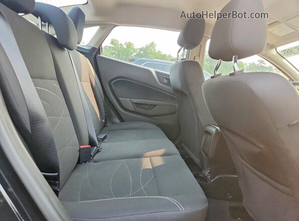 3FADP4BJ5JM139622 2018 FORD FIESTA Черный Вид задних сидений