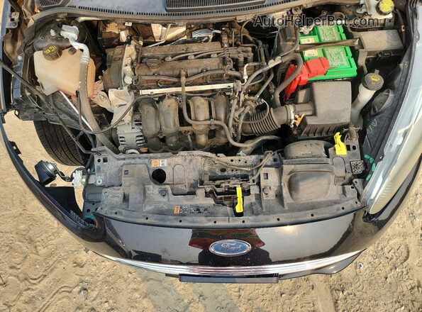 3FADP4BJ5JM139622 2018 FORD FIESTA Черный Вид задней части салона