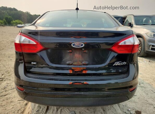 3FADP4BJ5JM139622 2018 FORD FIESTA Черный Вид сзади