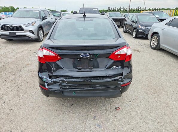 3FADP4BJ5KM111840 2019 FORD FIESTA Black Вид ззаду