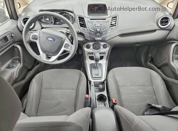 3FADP4BJ5KM111840 2019 FORD FIESTA Black Вид панелі приладів