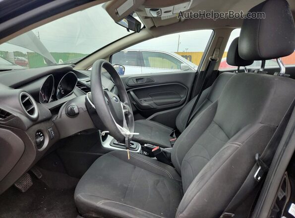 3FADP4BJ5KM111840 2019 FORD FIESTA Black Вид салону спереду