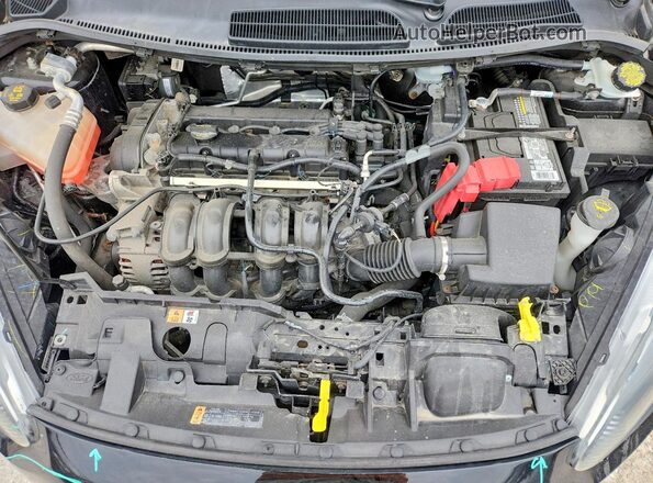 3FADP4BJ5KM111840 2019 FORD FIESTA Black Вид задньої частини салону