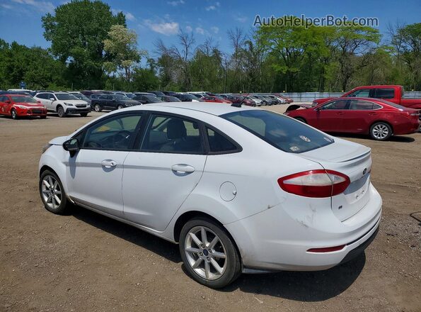 3FADP4BJ5KM124362 2019 FORD FIESTA Белый Задняя левая четверть