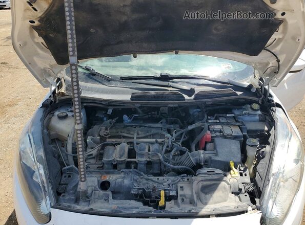 3FADP4BJ5KM124362 2019 FORD FIESTA Белый Вид задней части салона