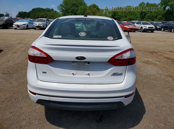 3FADP4BJ5KM124362 2019 FORD FIESTA Белый Вид сзади