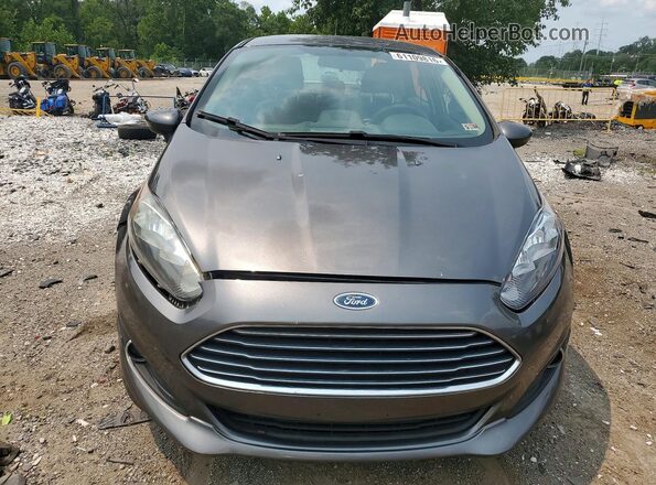 3FADP4BJ5KM137645 2019 FORD FIESTA Gray წინა ხედი