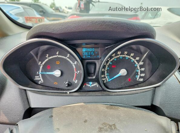 3FADP4BJ5KM137645 2019 FORD FIESTA Gray ხელსაწყოთა პანელის ხედი