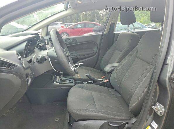 3FADP4BJ5KM137645 2019 FORD FIESTA Gray წინა სალონის ხედი