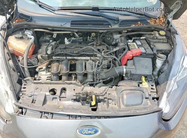 3FADP4BJ5KM137645 2019 FORD FIESTA Gray უკანა სალონის ხედი