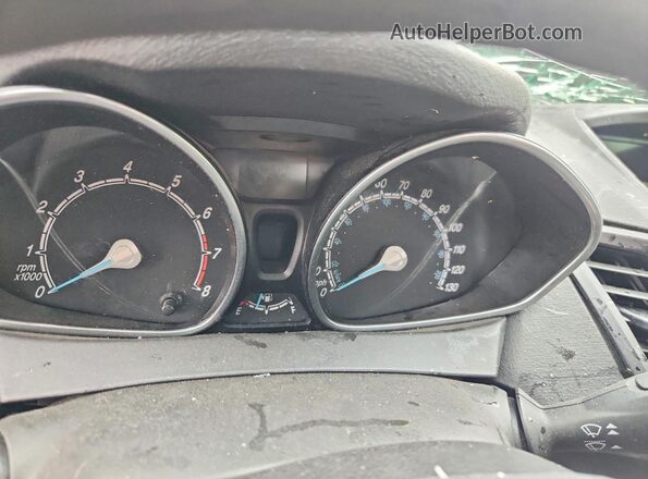 3FADP4BJ5KM153344 2019 FORD FIESTA Black Вид щитка приладів