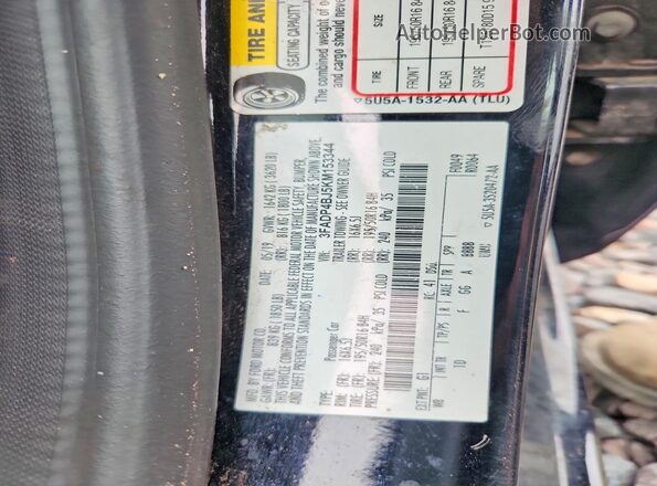3FADP4BJ5KM153344 2019 FORD FIESTA Black Вид підкапотного простору