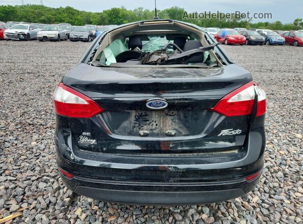 3FADP4BJ5KM153344 2019 FORD FIESTA Black Вид ззаду