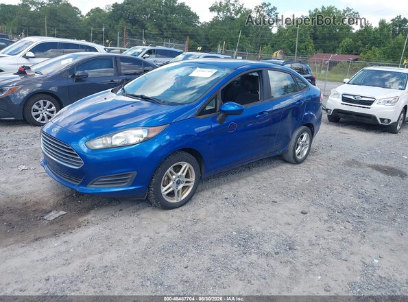 3FADP4BJ5KM164523 2019 FORD FIESTA Blue Vista tres cuartos delantera izquierda