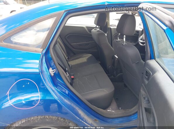 3FADP4BJ5KM164523 2019 FORD FIESTA Blue Vista de la etiqueta del VIN