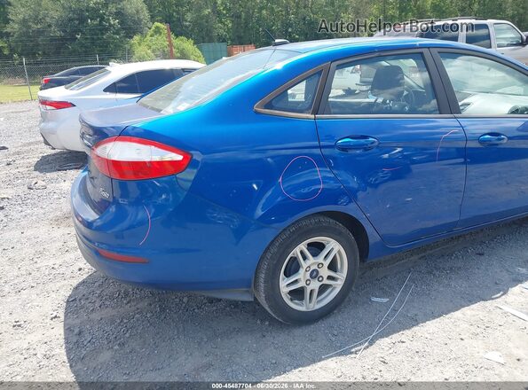 3FADP4BJ5KM164523 2019 FORD FIESTA Blue Vista del cuadro de instrumentos