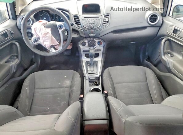3FADP4BJ6HM137081 2017 FORD FIESTA Silver Dashboard view