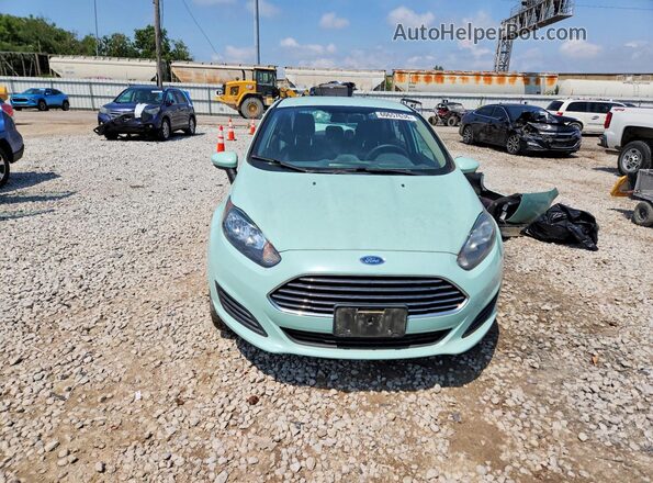 3FADP4BJ6HM147206 2017 FORD FIESTA Бирюзовый Вид спереди
