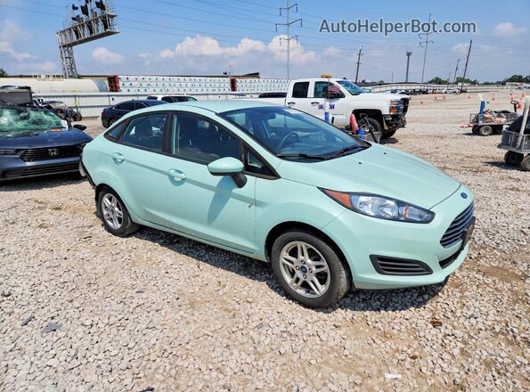 3FADP4BJ6HM147206 2017 FORD FIESTA Бирюзовый Передняя правая четверть