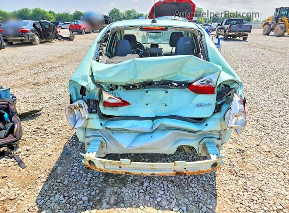 3FADP4BJ6HM147206 2017 FORD FIESTA Бирюзовый Вид сзади