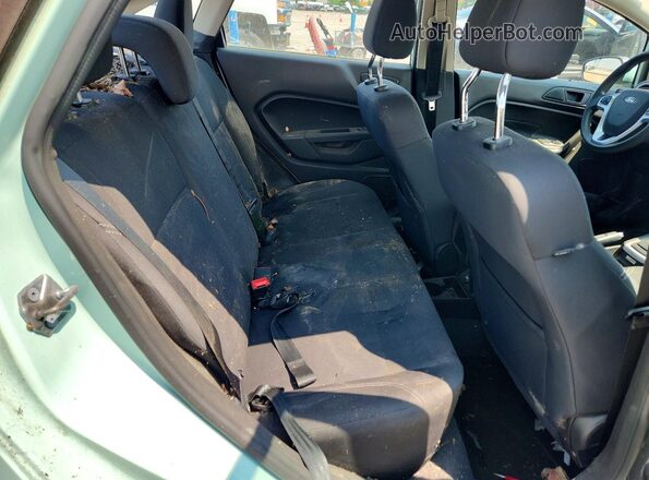 3FADP4BJ6HM147206 2017 FORD FIESTA Бирюзовый Вид задних сидений