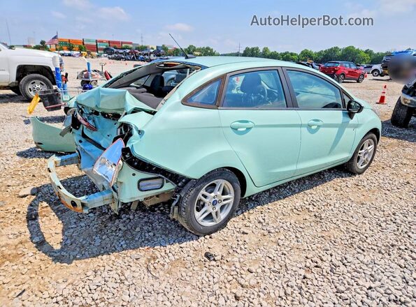 3FADP4BJ6HM147206 2017 FORD FIESTA Бирюзовый Задняя правая четверть