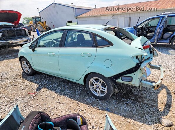3FADP4BJ6HM147206 2017 FORD FIESTA Бирюзовый Задняя левая четверть