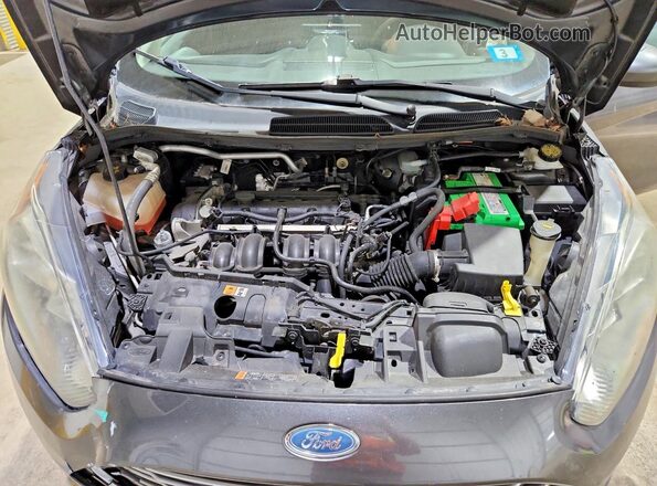 3FADP4BJ6HM171960 2017 FORD FIESTA Gray Rear interior view