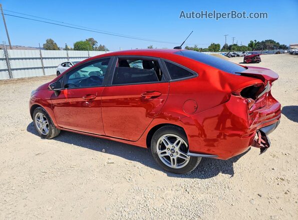 3FADP4BJ6JM112302 2018 FORD FIESTA Red Հետևի ձախ