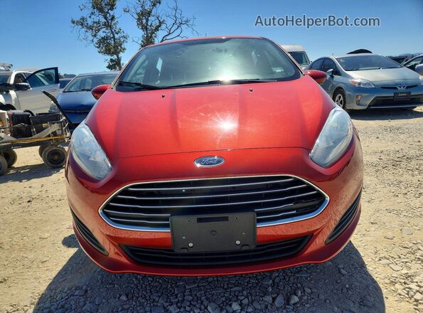 3FADP4BJ6JM112302 2018 FORD FIESTA Red Դիմացի տեսք