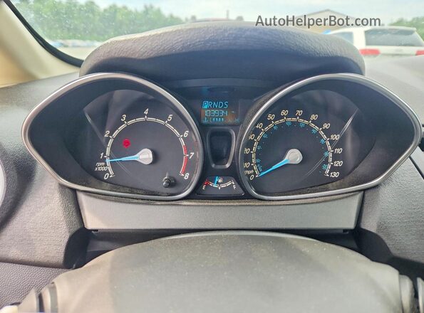 3FADP4BJ6KM102094 2019 FORD FIESTA White ხელსაწყოთა პანელის ხედი