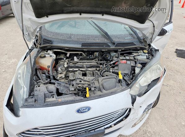 3FADP4BJ6KM106808 2019 FORD FIESTA White Widok wnętrza z tyłu