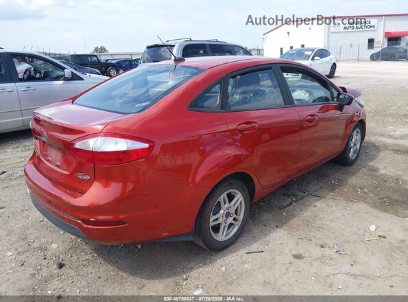 3FADP4BJ6KM108901 2019 FORD FIESTA Red Հետևի աջ