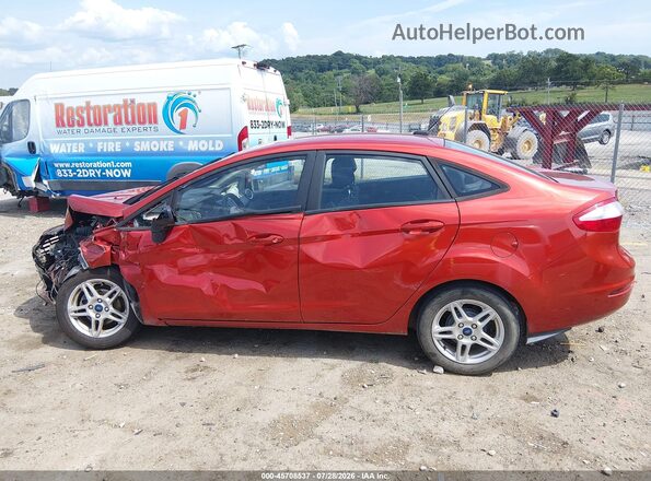 3FADP4BJ6KM108901 2019 FORD FIESTA Red Սալոնի հետևի տեսք