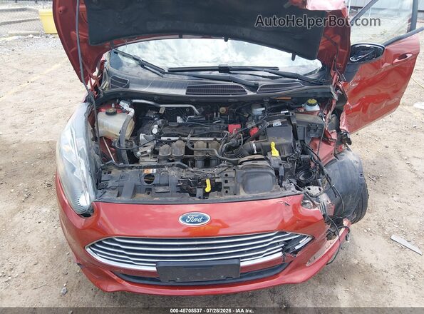 3FADP4BJ6KM108901 2019 FORD FIESTA Red Հետևի տեսք