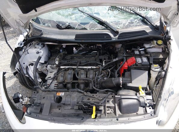 3FADP4BJ6KM122569 2019 FORD FIESTA White Widok z tyłu