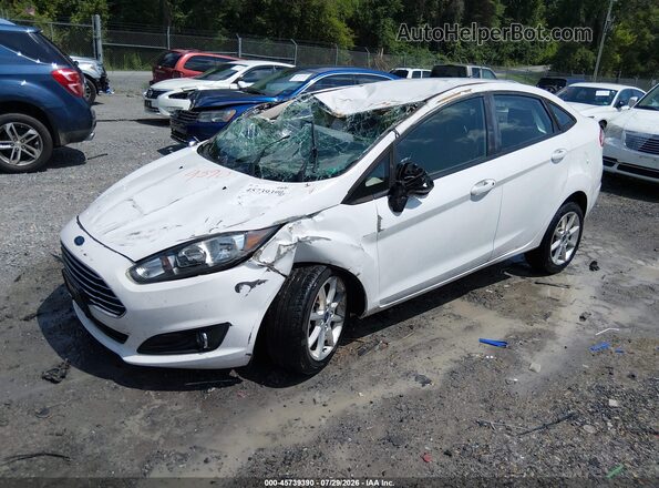 3FADP4BJ6KM122569 2019 FORD FIESTA White Przód lewy