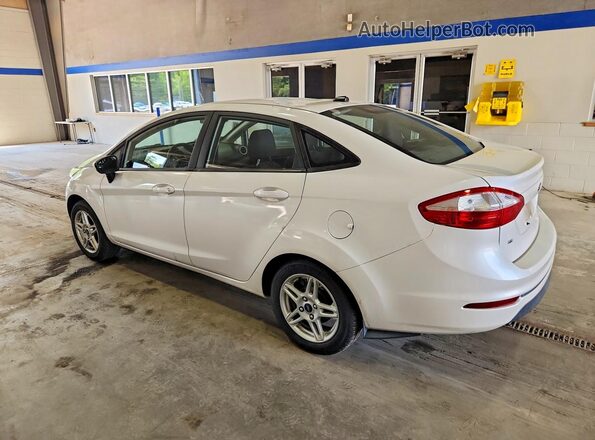 3FADP4BJ6KM129084 2019 FORD FIESTA Белый Задняя левая четверть