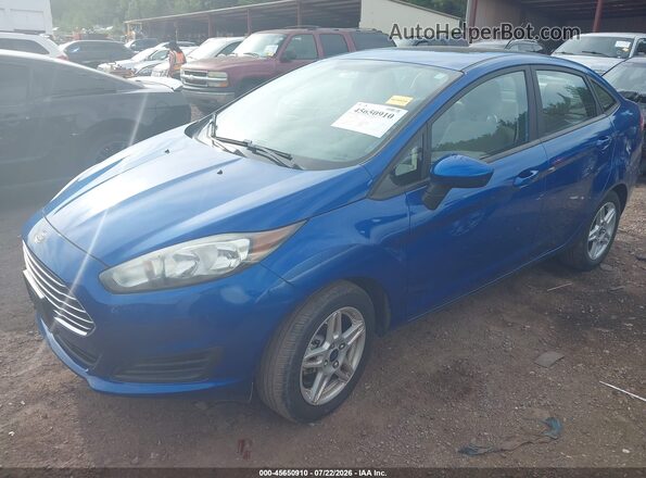 3FADP4BJ6KM158584 2019 FORD FIESTA Синий Передняя левая четверть