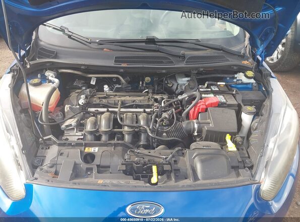 3FADP4BJ6KM158584 2019 FORD FIESTA Синий Вид сзади
