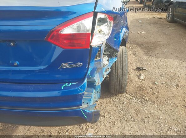 3FADP4BJ6KM158584 2019 FORD FIESTA Синий Вид спереди