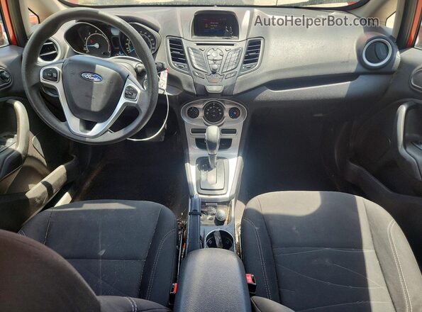 3FADP4BJ6KM166216 2019 FORD FIESTA Red წინა პანელის ხედი