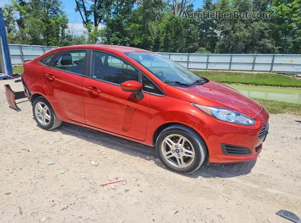 3FADP4BJ6KM166216 2019 FORD FIESTA Red წინა მარჯვენა
