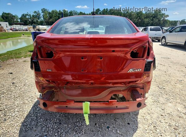 3FADP4BJ6KM166216 2019 FORD FIESTA Red უკანა ხედი
