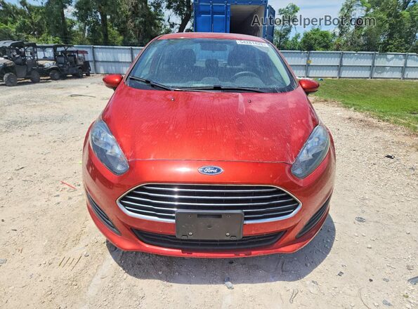 3FADP4BJ6KM166216 2019 FORD FIESTA Red წინა ხედი