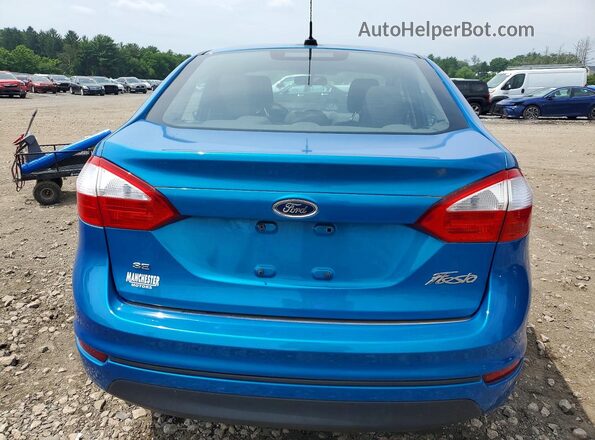 3FADP4BJ7GM194503 2016 FORD FIESTA Синий Вид сзади
