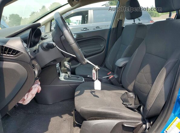 3FADP4BJ7GM194503 2016 FORD FIESTA Синий Вид салона спереди