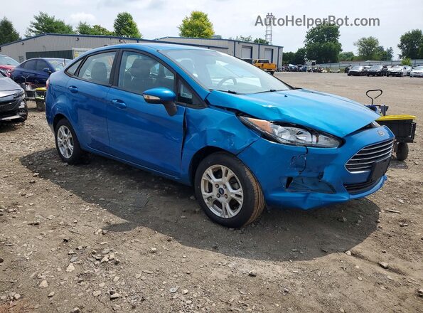 3FADP4BJ7GM194503 2016 FORD FIESTA Синий Передняя правая четверть