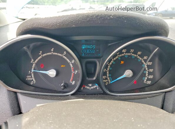 3FADP4BJ7GM194503 2016 FORD FIESTA Синий Вид щитка приборов