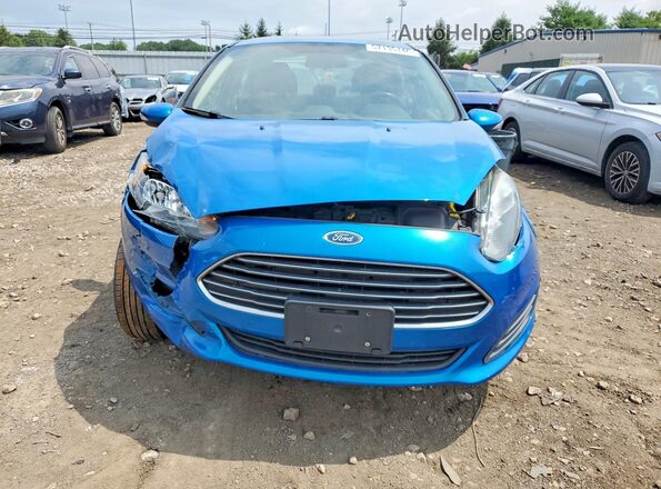 3FADP4BJ7GM194503 2016 FORD FIESTA Синий Вид спереди
